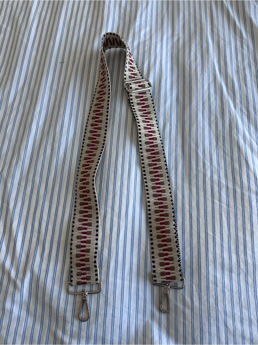 Embroidered Bag Strap- adjustable